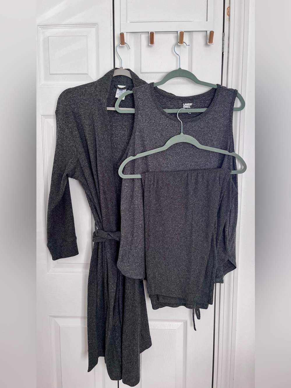 Lands’ End Cozy Pajama Set